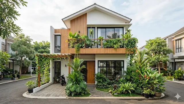 Rumah Minimalis Dengan Taman Mini