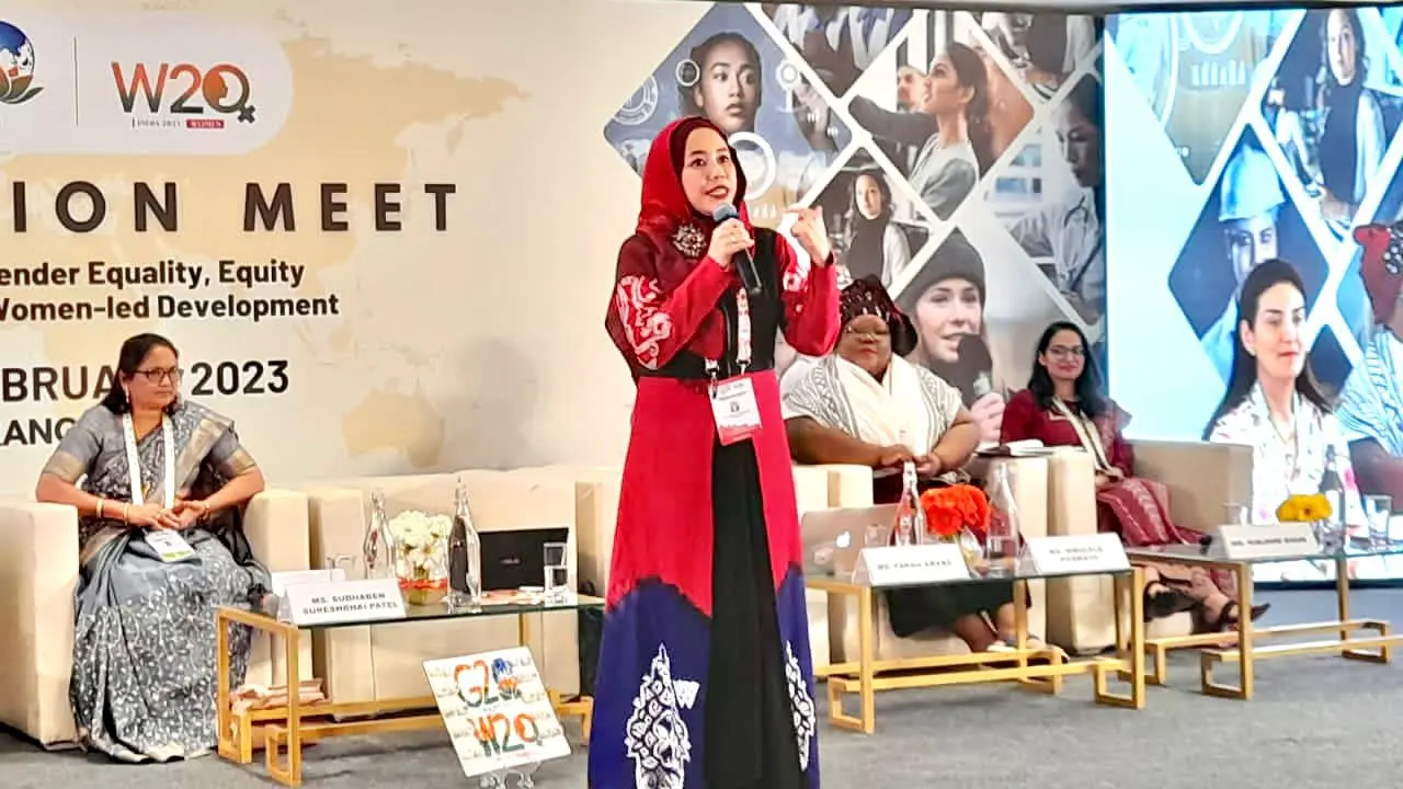 Wakil Ketua Bidang Hubungan Luar Negeri Korps Wanita Indonesia (Kowani) Farahdibha Tenrilemba. (Istimewa).