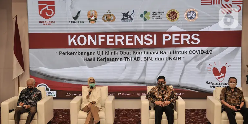 BPOM Beberkan Uji Klinis Obat Covid-19 Temuan UNAIR