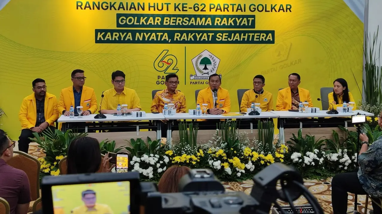 HUT ke-62 Golkar Digelar Sederhana, Ketum Bahlil Larang Acara di Hotel