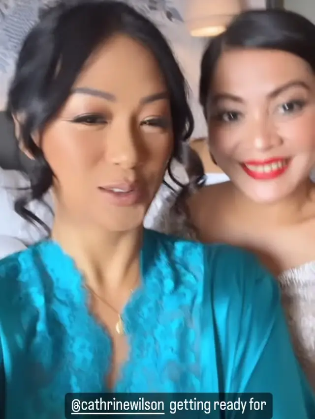 Sahabat Antusias Sambut Pernikahan Catherine Wilson dan Idham Masse Hari Ini