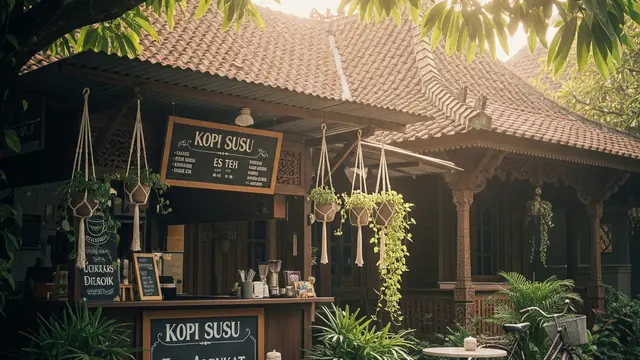 Inspirasi Booth Warung Depan Rumah yang Menarik
