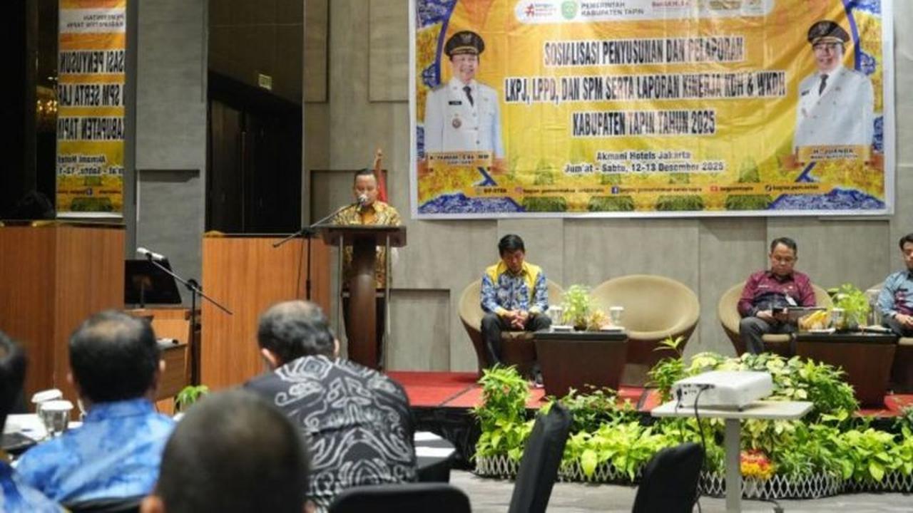 Pemkab Tapin Belajar Tata Teknis Laporan Kinerja 2025 ke Kemendagri: Tingkatkan Akurasi Data dan Ketepatan Waktu