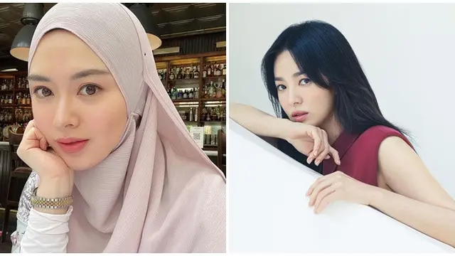 Disebut Mirip, Ini 6 Beda Pesona Ayana Moon dan Song Hye Kyo Pamer Senyum
