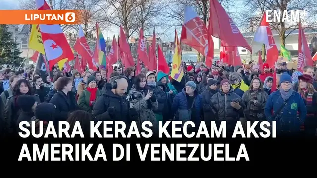 Gelombang Protes Global: Amsterdam Turun ke Jalan Bela Venezuela