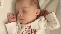 Baby Emma yang lahir dari embrio yang telah dibekukan selama 25 tahun (CNN/Foto dari orangtua Baby Emma, Benjamin dan Tina Gibson)