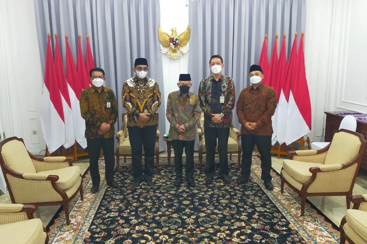 Wakil Presiden (Wapres) Ma’ruf Amin melaporkan Surat Pemberitahuan Tahunan (SPT Tahunan) Pajak Penghasilan