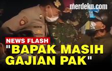 VIDEO: Dimarahi Polisi, Penjual Kopi Ngaku Cuma Cari Makan Tak Jual Narkoba