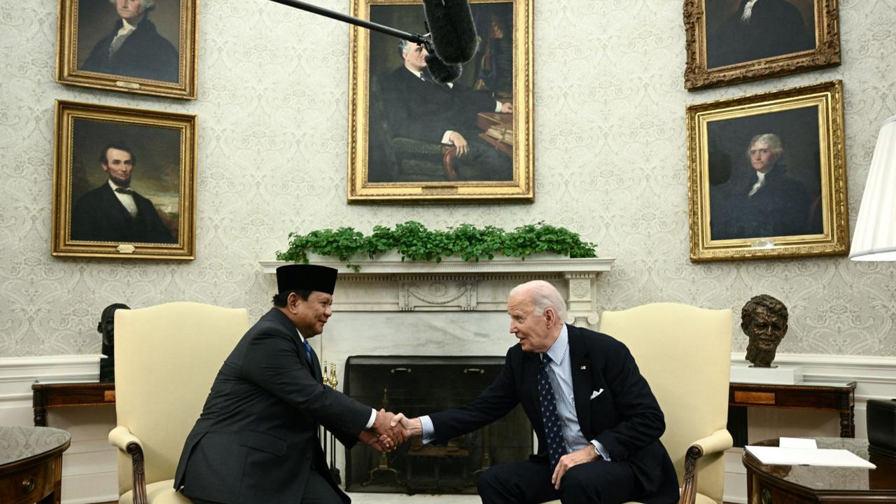 Prabowo bertemu Presiden AS Joe Biden di Washington DC