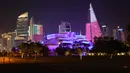 West Bay, The Corniche adalah lokasi yang terletak sekitar 7 km dari pusat kota Doha, Qatar. (Bola.com/Ade Yusuf Satria)