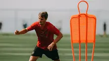 Gelandang Bali United, Tim Receveur, saat sesi latihan di Bali United Training Center beberapa waktu lalu. (dok. Bali Unted)