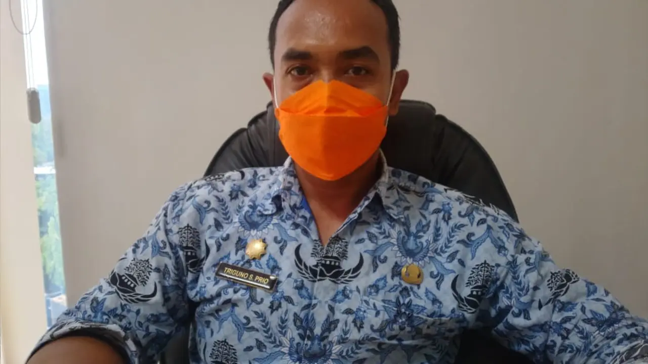 Juru Bicara Satgas Penanganan Covid-19 Kabupaten Bojonegoro Tri Guno Sudjono Prio. (Ahmad Adirin/Liputan6.com)