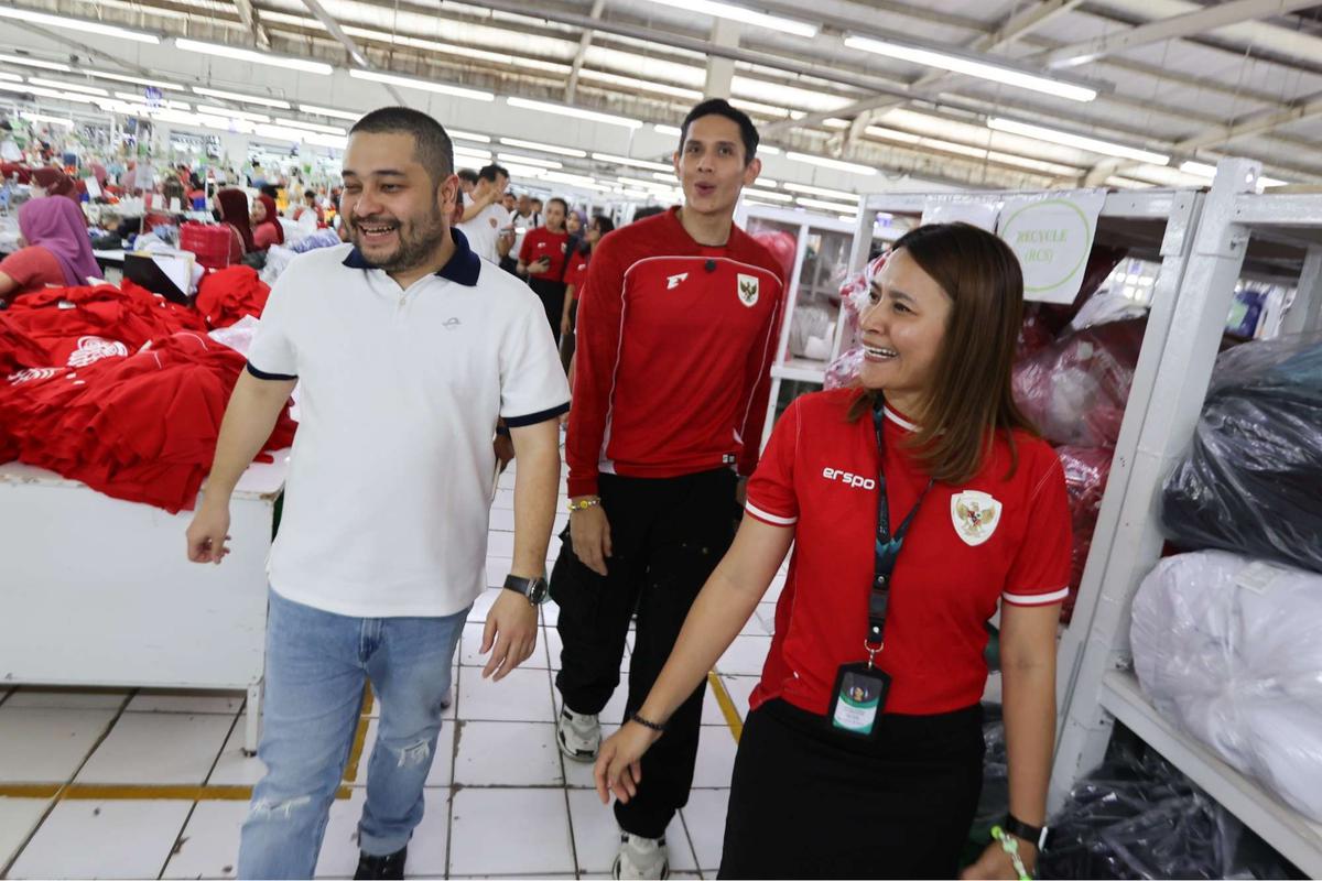 Pembuatan Jersey Timnas Indonesia