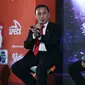 Ketum PSSI Mochamad Iriawan (tengah) menghadiri konferensi Pers sekaligus Launcing Shopee Liga 1 2020 di Hotel Fairmont, Jakarta, Senin (24/2/2020). Shopee Liga 1 2020 yang berlangsung pada 29 Februari hingga 1 November 2020 tersebut diikuti 18 klub terbaik Indonesia. (Liputan6.com/Johan Tallo)