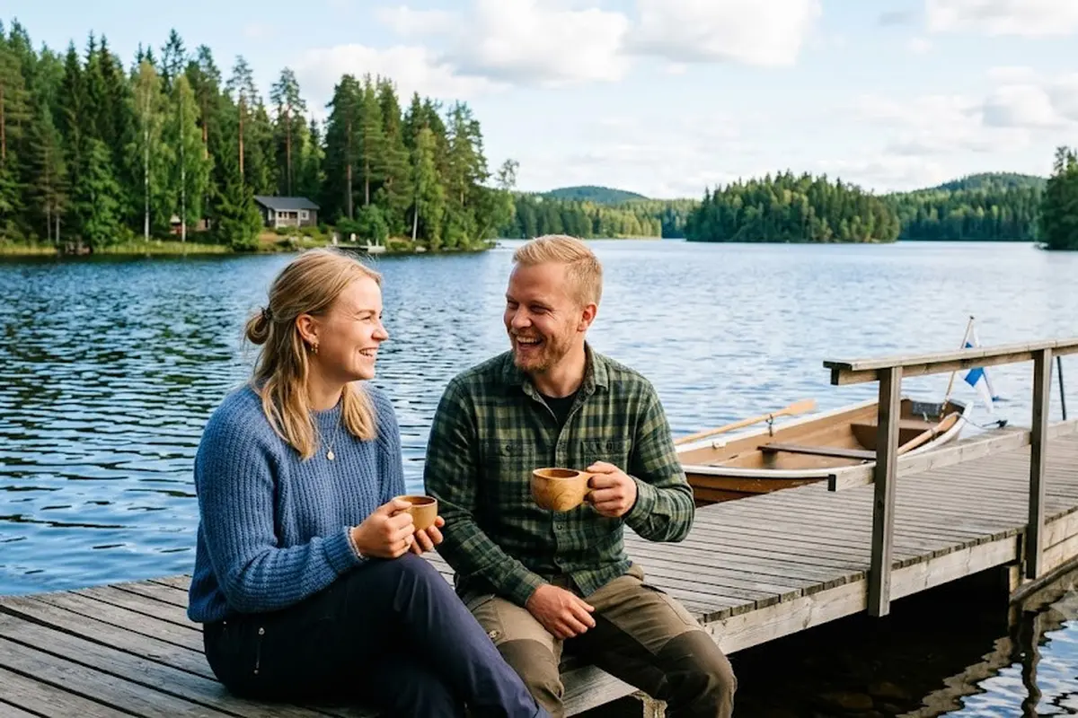 Cara Orang Finlandia Bahagia
