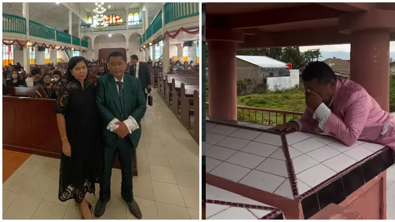 Rayakan Jumat Agung, Ini 6 Momen Hotman Paris Kunjungi Makam Orang Tua di Kampung Halaman