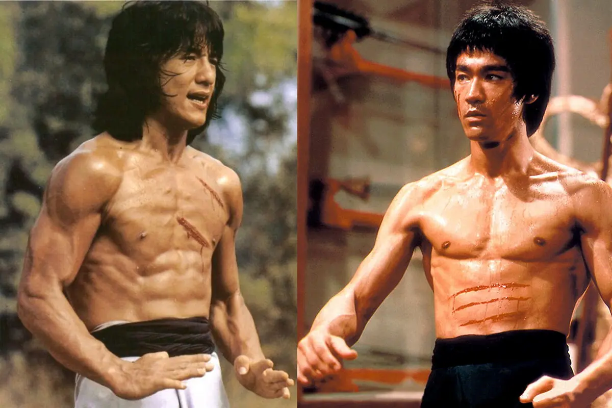 [Bintang] Jackie Chan dan Bruce Lee