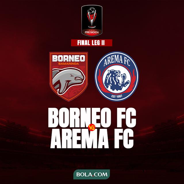 Piala Presiden 2022 - Final Leg 2 - Borneo FC Vs Arema FC