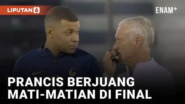VIDEO: Ini Modal Prancis Bertempur di Laga Final Piala Dunia