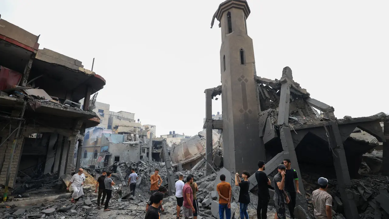 Kota Gaza Hancur