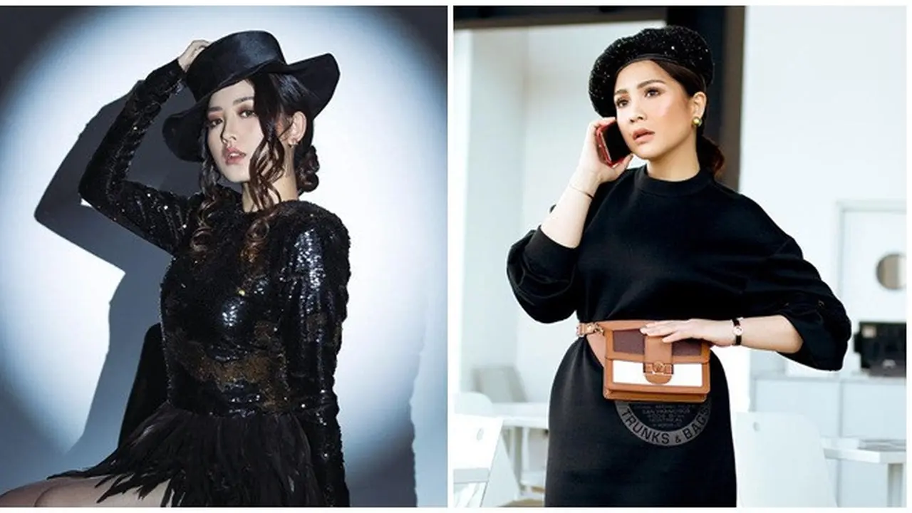 Gaya 10 Selebriti saat Pemotretan Bertema All Black, Tampil Elegan