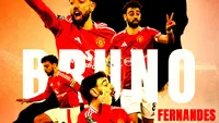 Manchester United - Ilustrasi Bruno Fernandes (Bola.com/Adreanus Titus)