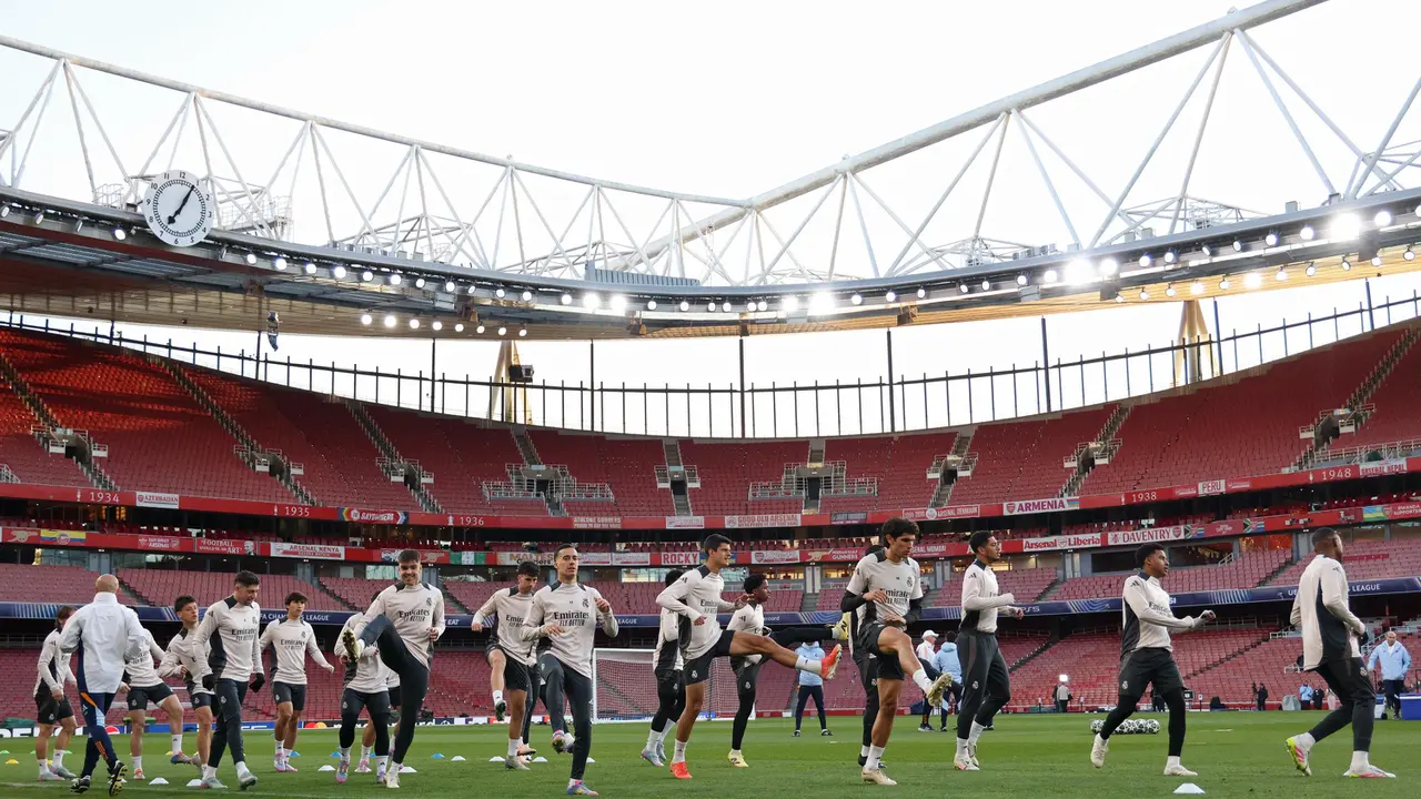 Dihantui Rapuhnya Lini Belakang, Real Madrid Bersiap Hadapi Arsenal