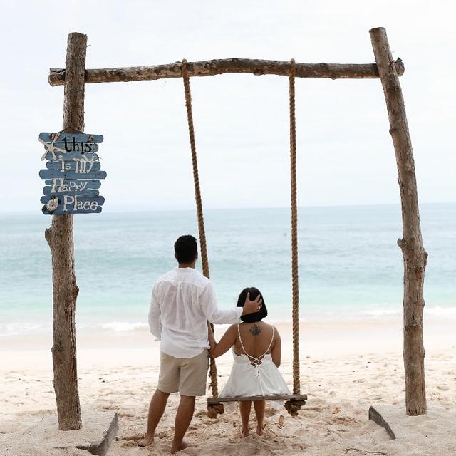 Momen Liburan Vanessa Angel dan Suami di Bali. (Sumber: Instagram/vanessaangelofficial)