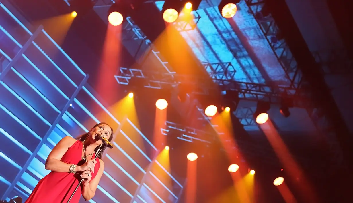 Heart, Right Stuff dan Dreamin pun ia lantunkan dalam malam pertama Java Jazz 2018 itu. (Bambang E. Ros/Bintang.com)