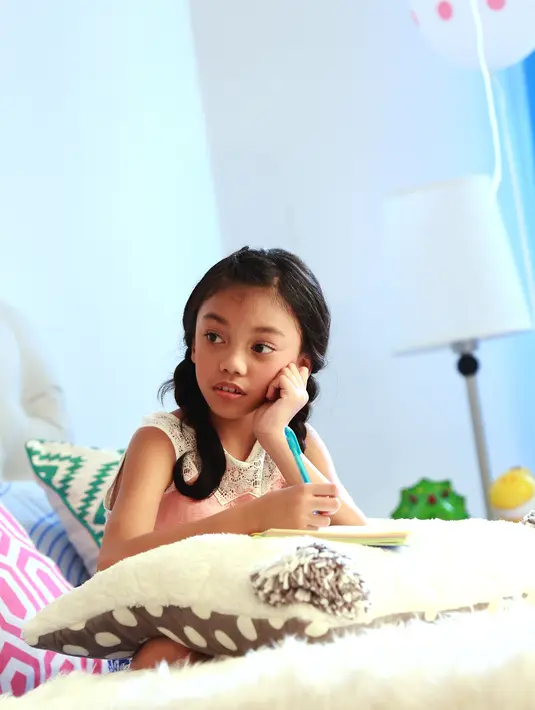 Sejak dirinya berusia enam tahun Naura memang bercita-cita menjadi penyanyi, ia ingin menghibur orang seperti ibunya. (Wimbarsana/Bintang.com)