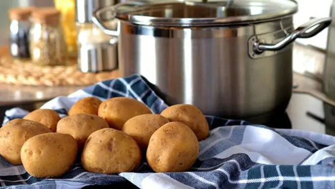 Hilangkan bau kulkas bisa menggunakan kentang/copyright Pexels.com