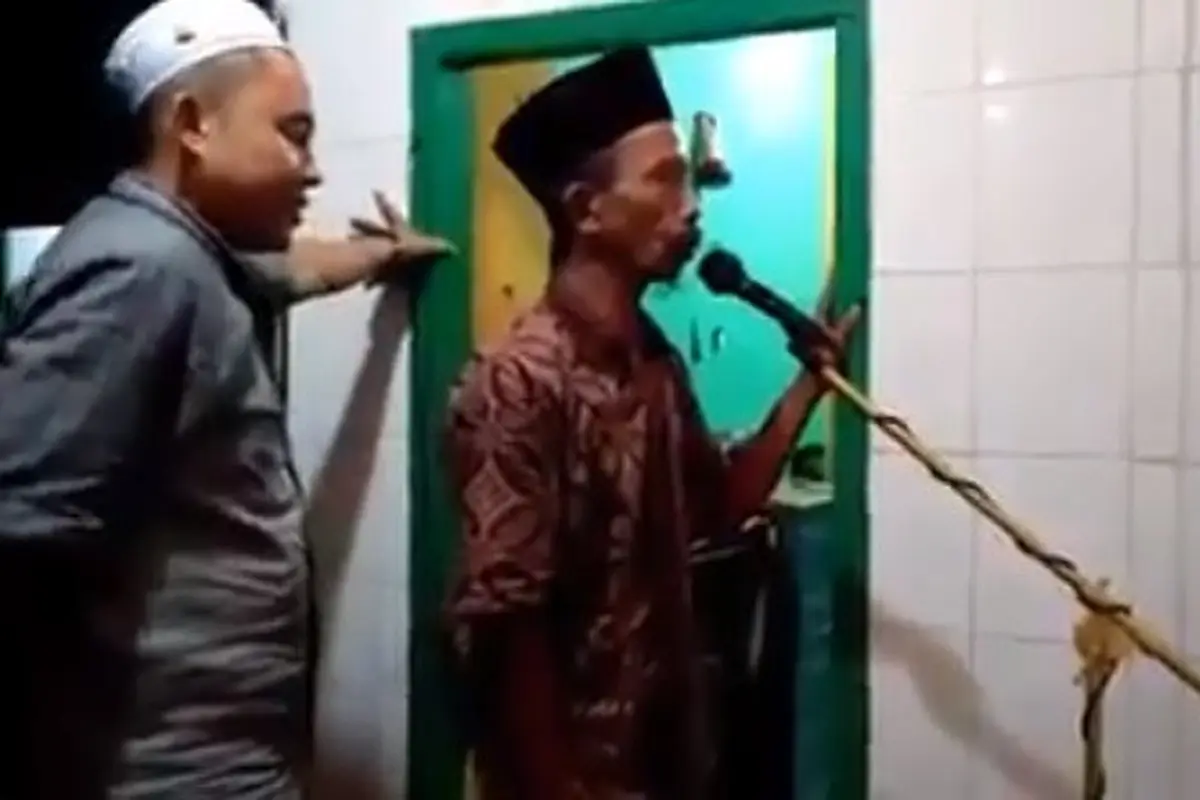 video bangunin sahur viral
