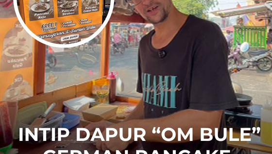 Intip Dapur "Om Bule" German Pancake House di Sumur Batu Kemayoran
