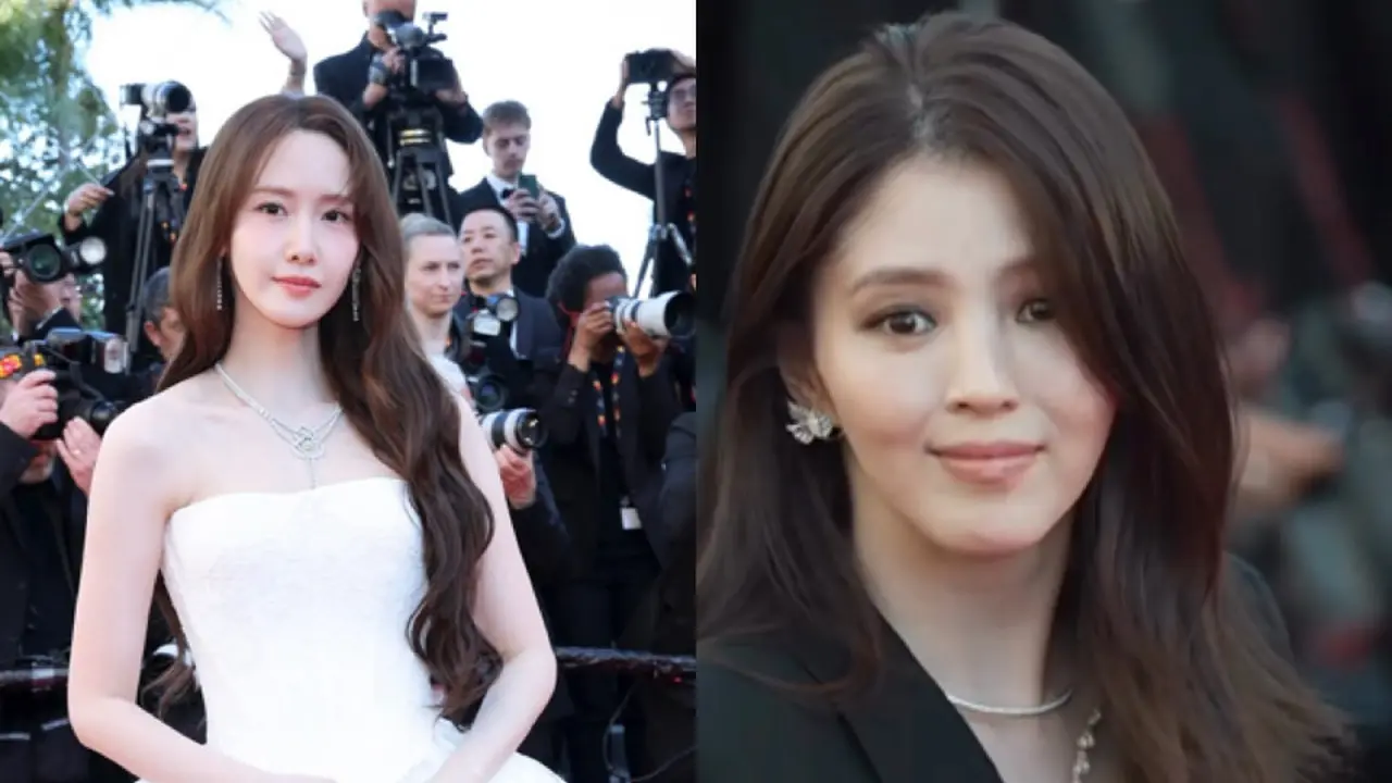 YoonA dan Han So Hee di Festival Film Cannes 2026. Dok. Qeelin/Dok. Boucheron
