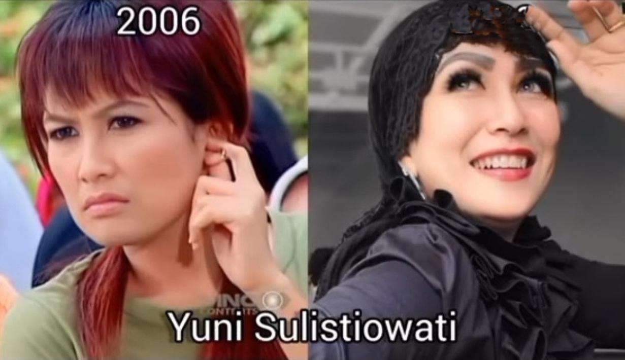 Seiring bertambah usia, inilah potret terbaru Mamake dalam serial Si Entong. Dulunya memerankan emak-emak judes, kini potretnya makin banyak penggemar. Tak heran lewat Laman Instagram pribadinya, pemilik nama asli Yuni Sulistiowati ini jadi wanita sosialita. (Liputan6.com/IG/@yuni_sulistiowati)