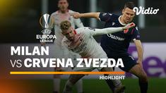 Berita video highlights Liga Europa, AC Milan menang agregat atas Red Star Belgarde 3-3, Jumat (26/2/21)