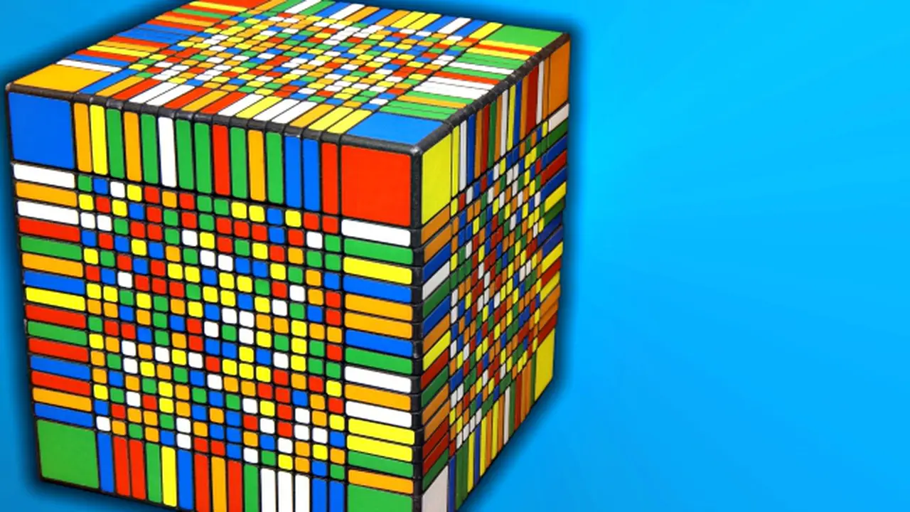 Rubik 17x17 Tuntas Dalam 7,5 Jam