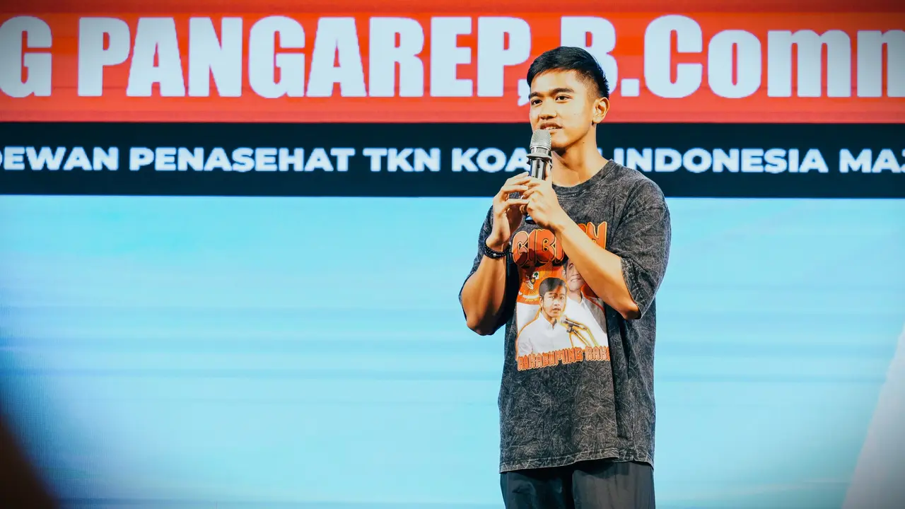 Ketua Umum Partai Solidaritas Indonesia (PSI) Kaesang Pangarep