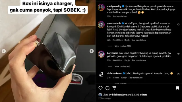 Curhatan Medy Renaldy soal Kiriman Barangnya yang Tertahan di Bea Cukai dan Pajak yang Lebih Mahal daripada Harga Asli