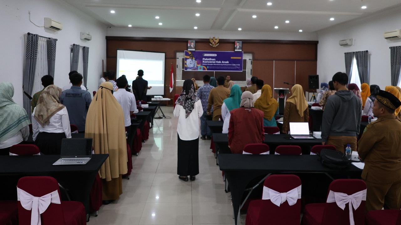 Dukung Kabupaten Layak Anak, DP3AP2KB Penajam Paser Utara Gelar Pelatihan Konvensi Hak Anak