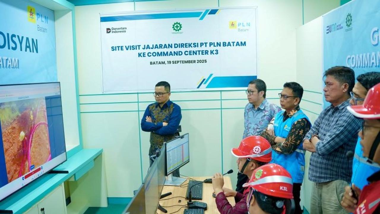 Tahukah Anda? PLN Batam Digitalisasi K3 dengan Command Centre K3, Targetkan Nol Kecelakaan Kerja!