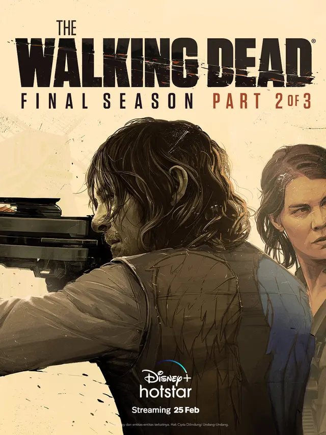 The Walking Dead. (Foto: Disney+ Hotstar)