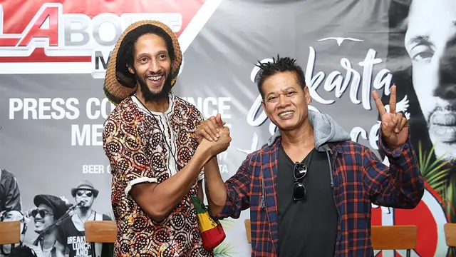 [Bintang] Julian Marley dan Tony Q Rastafara