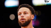 Golden State Warriors telah mengeluarkan pernyataan resminya melalui Instagram bahwa Stephen Curry Dipastikan absen selama dua pekan. (Dok. Warriors)