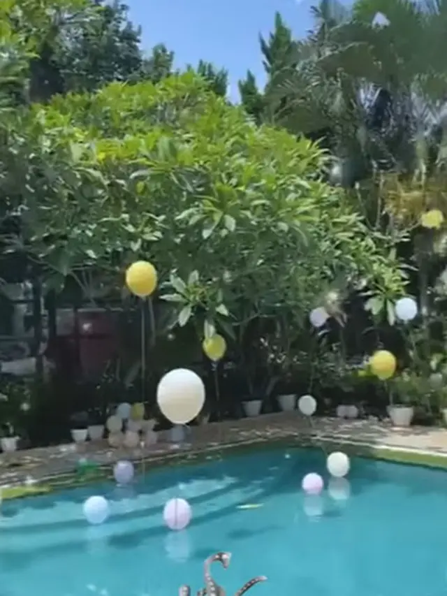 Potret Taman Rumah Syahrini di Bogor