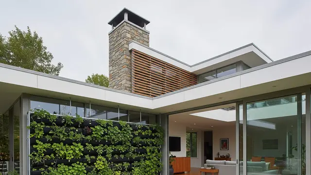 Desain Rumah Ramah Lingkungan dengan Kebun Sayur