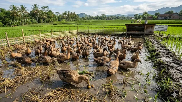 Ide Ternak Hewan Mini Umbaran di Dekat Sawah yang Hemat Pakan dan Untung Besar