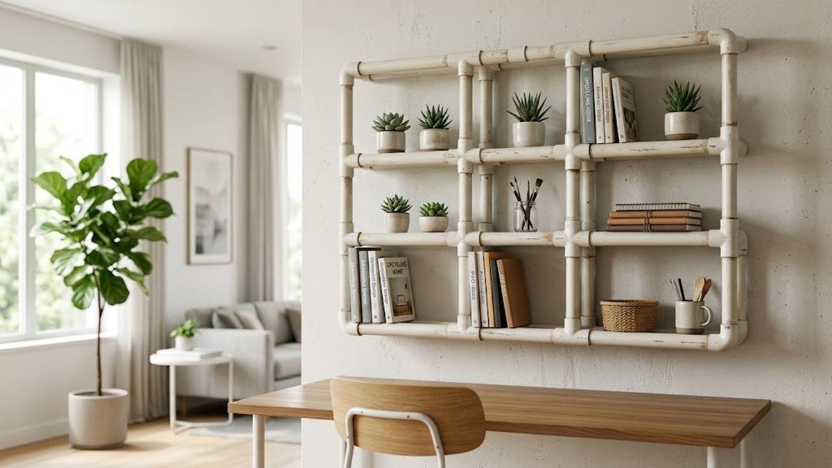 8 Ide Furnitur Minimalis dari Pipa PVC Bekas, Inspirasi Daur Ulang Kreatif yang Estetik