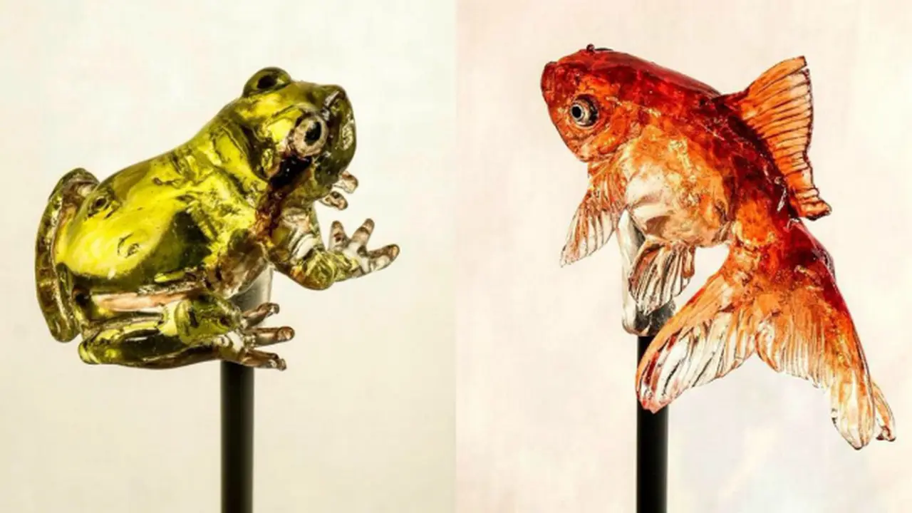 Tertarik Makan Lolipop Berbentuk Katak dan Ikan?