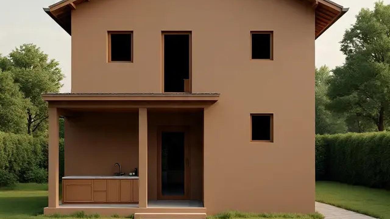 7 Desain Rumah Sederhana Warna Coklat Muda 6 x 12 Meter, Pilihan Tepat untuk Hunian Hangat